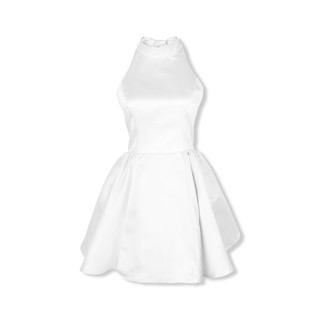 Đầm Ngắn Open Back Plain , Chất Vải Phi Tafta Thoải Mái , WDN072  SOME HOW STORE