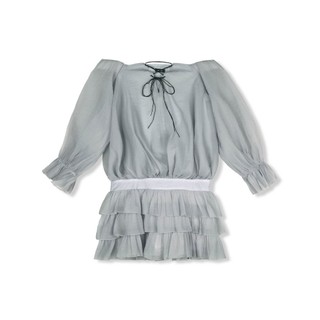 [Deal Độc Quyền] Đầm Ngắn Nữ Loose Top 3 Layers , Chất Vải Tơ Nến Thoải Mái , WDN076  SOME HOW STORE