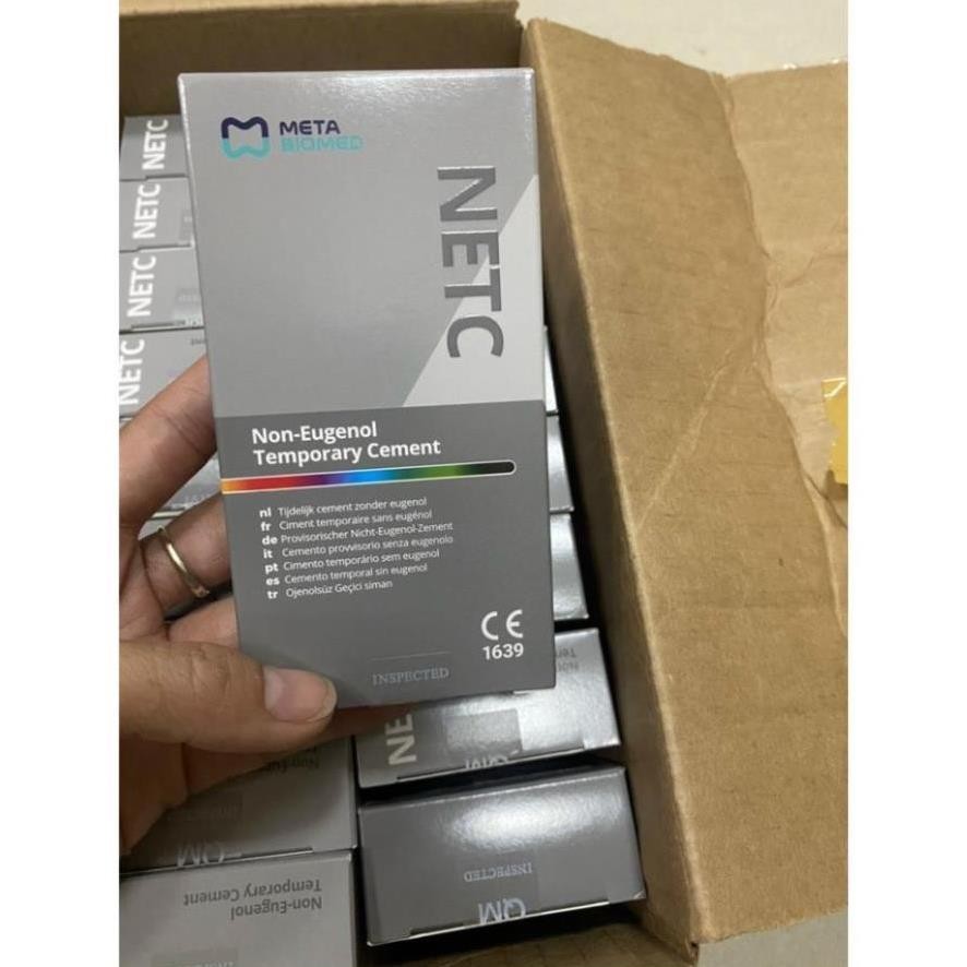 dental Cement gắn tạm Netc Thương hiệu Meta Biomed (Hàn Quốc) date 10/