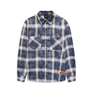 Áo Sơ Mi Nam Orange The Checked, Chất Vải Cotton Dệt Caro Jackquard Thoải Mái, SM0094, SOME HOW STORE
