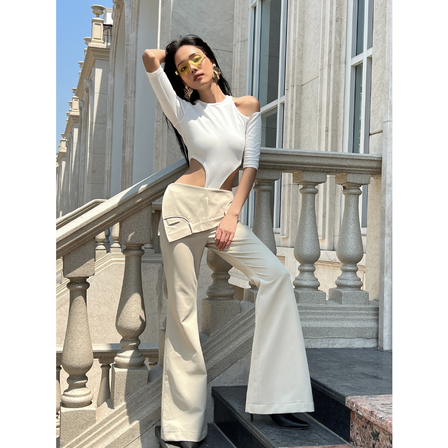 Ảnh COCO SIN - Bodysuit Trắng Cut Out 4
