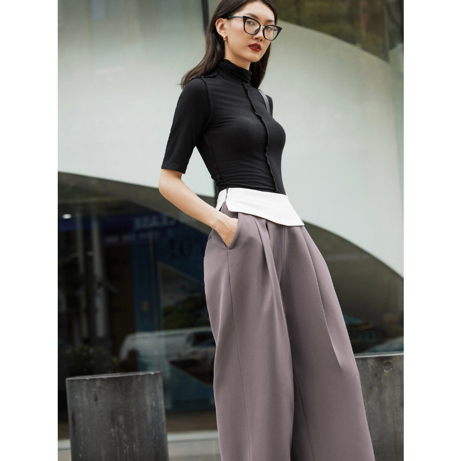 Ảnh COCO SIN - Áo Thun Đen Kiểu Tay Lỡ 4