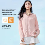 CAMEL CROWN SPORTS Nam Nữ Sợi Nguyên Bản Chống Nắng Quần Áo Mùa Hè Mới Ice-Feel Thoáng Khí Mỏng Có Mũ Trùm Đầu — ảnh 2