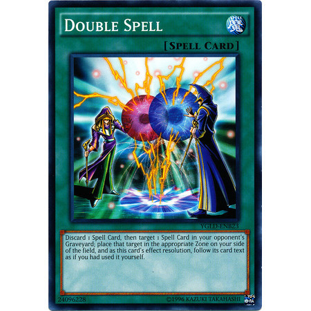 [ Bài Yugioh Chính Hãng ] Double Spell - YGLD-ENB23 - Common Unlimited ...