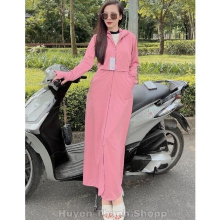 Áo Chống Nắng Nữ Dáng Croptop, Áo Chống Nắng Toàn Thân 2 Lớp Dày Dặn Chống Tia UV HGMART