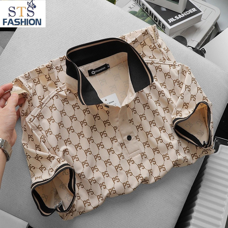 (Hàng Đẹp) Áo thun nam POLO Passion PS, vải cá sấu poly lạnh cao cấp,Màu sắc trẻ trung dễ mix đồ -STS0174-Hàng Cao Cấp