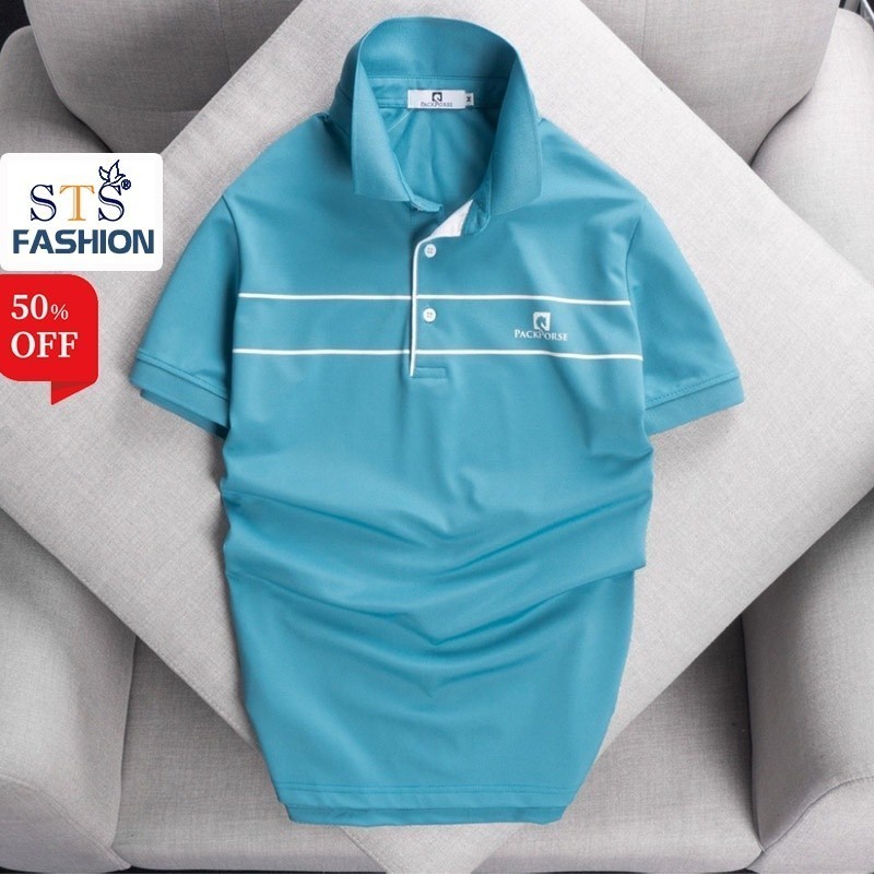 (Hàng Đẹp) Áo thun nam cổ bẻ Pack Men cao cấp vải cá sấu lịch lãm 3 màu đủ size -STS0170