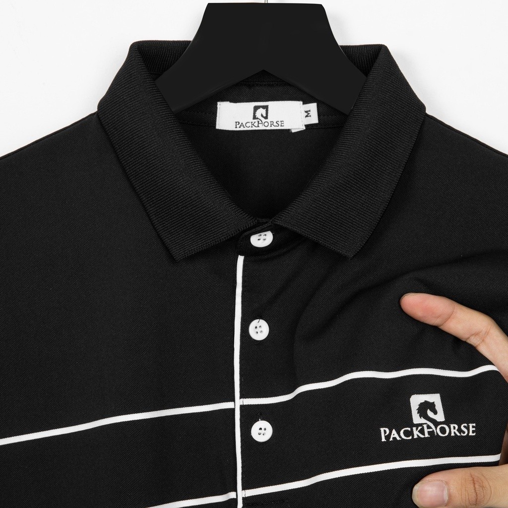 (Hàng Đẹp) Áo thun nam cổ bẻ Pack Men cao cấp vải cá sấu lịch lãm 3 màu đủ size -STS0170