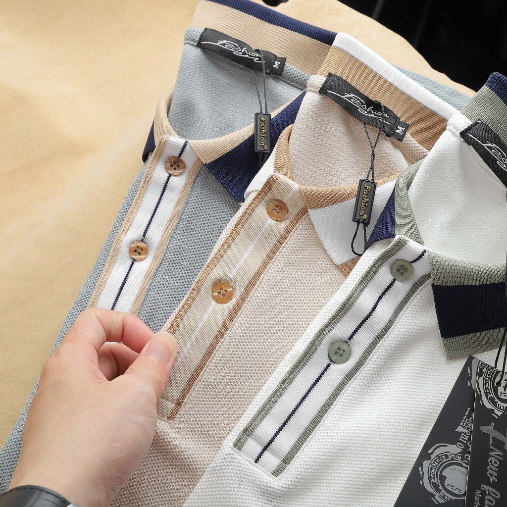 Áo Thun POLO Cổ Bẻ Rears, Chất liệu Thun cá sấu cotton lục giác cao cấp, mềm mát, thấm hút tốt, co giãn 4 chiều P0191