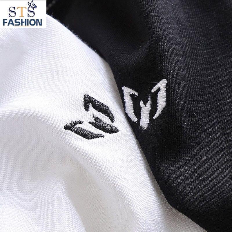 (Hàng Đẹp) Áo thun nam Marc trắng đen , vải Thun cotton single cao cấp, thấm hút mồ hô, không nhăn nhàu  -STS0067