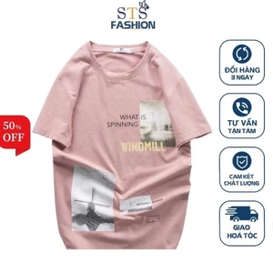 Áo thun cổ tròn Windmil màu sắc trẻ trung,Thun cotton muối, chất mềm mát, thấm hút mồ hôi tốt, thời trang -STS0157