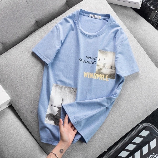 Áo thun cổ tròn Windmil màu sắc trẻ trung,Thun cotton muối, chất mềm mát, thấm hút mồ hôi tốt, thời trang -STS0157