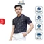 Áo thun nam POLO COFFEE vải cá sấu lạnh, Nhẵn mịn, thông thoáng, mát, co dãn 4 chiều, không bai nhão -STS0142