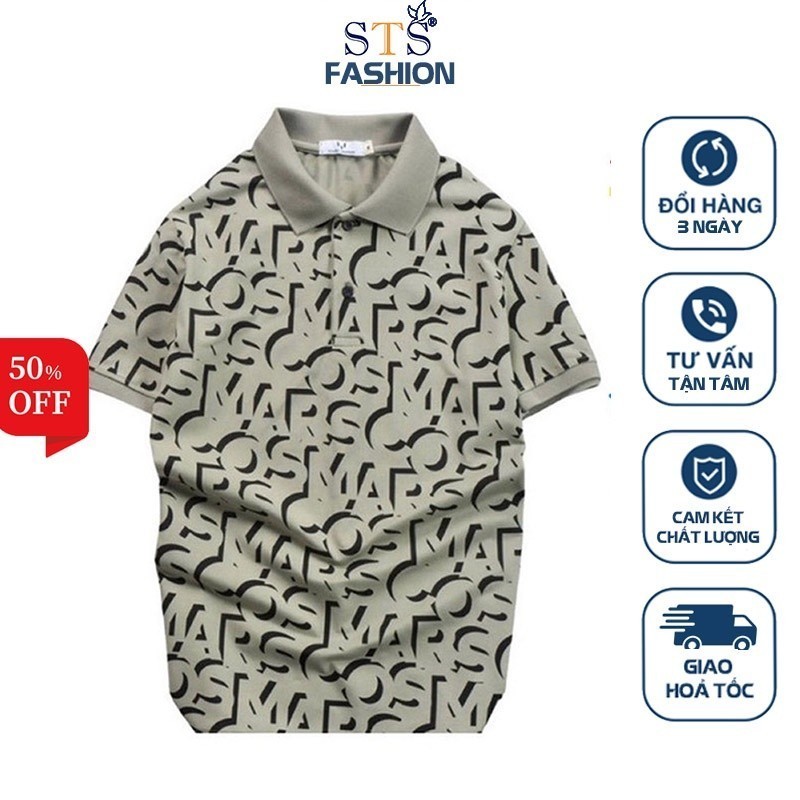 (Hàng Đẹp) Áo thun POLO MARC COS vải cá sấu poly đủ size -STS0159