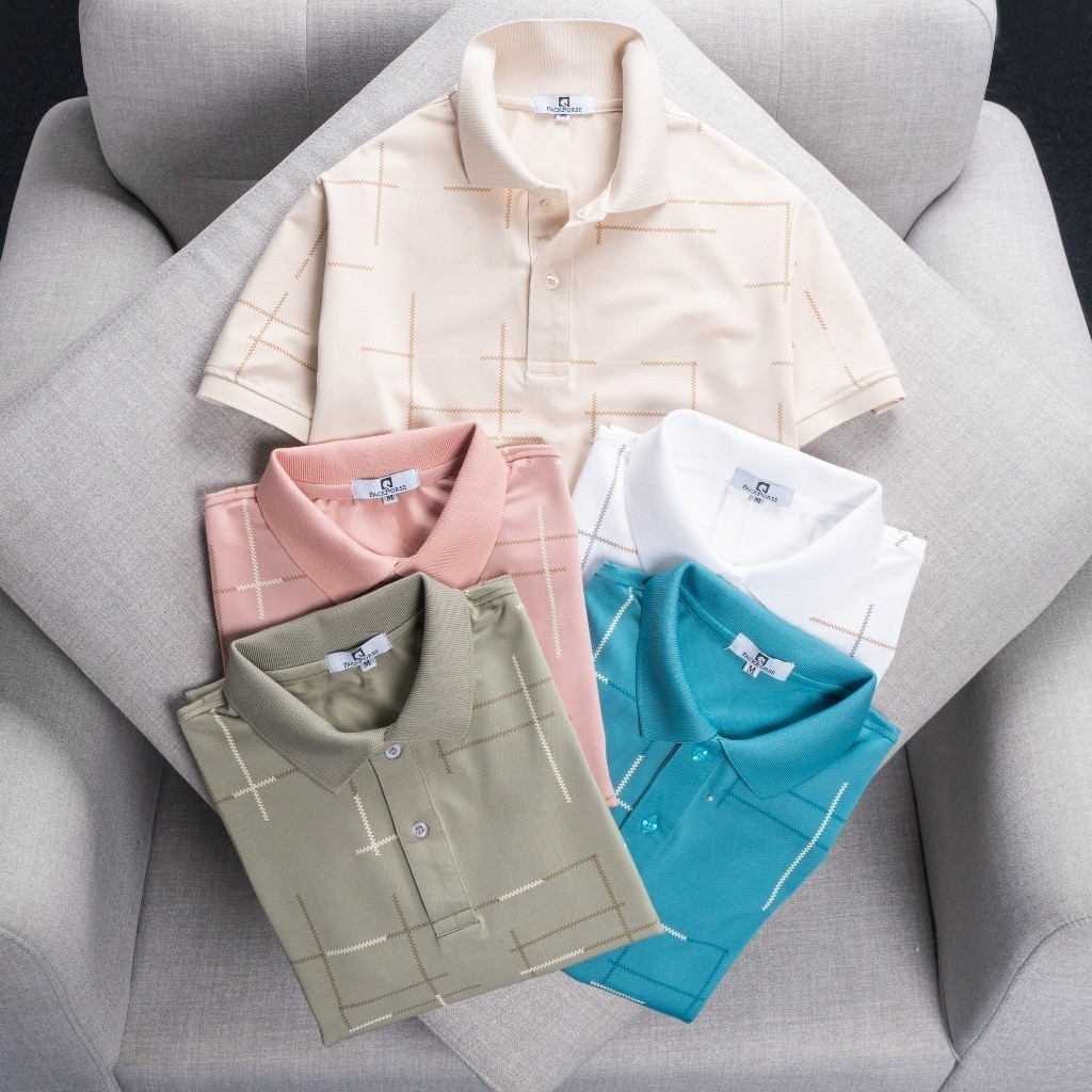 (Hàng Đẹp) Áo thun nam POLO Pack.Zac, vải cá sấu poly lạnh cao cấp, nhiều màu sắc trẻ trung -STS0171-Hàng Cao Cấp
