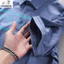 Áo thun nam cổ bẻ có túi vải cotton muối, Chất mát mềm mịn thấm hút mồ hôi có độ co giãn cao -STS0141