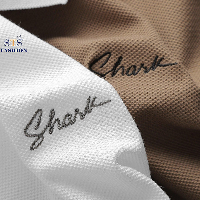 (Hàng Đẹp) Áo Thun Cổ Bẻ Shark,Thun cá sấu cotton lục giác cao cấp Chất mềm mát, thấm mồ hôi tốt, co giãn 4 chiều, 2 MÀU