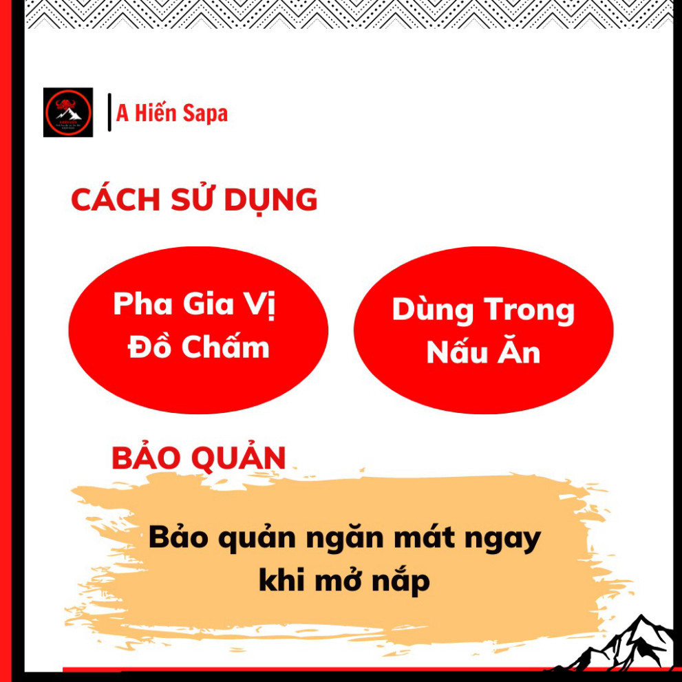 Tương ớt Mường Khương A Hiến sapa COMBO cay ngon chuẩn nguyên chất nhà làm.