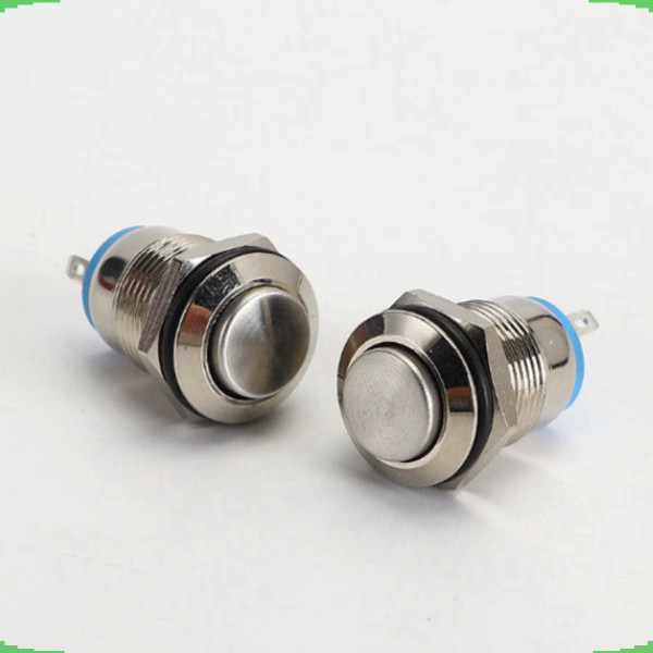Nút nhấn chống nước đầu cao ( nhấn giữ - khoá ) lỗ khoét 12mm/16mm/19mm/22mm