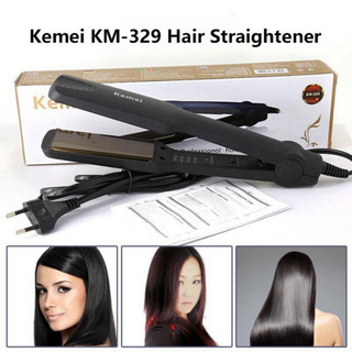 Máy Là Tóc Duỗi Tóc 4 Nấc Nhiệt Bản Pro Size To KEMEI PRO_KM329 - Máy tạo kiểu tóc, Bảo Hành 12 Tháng Rất Dẽ Sử Dụng New