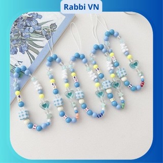 [Xanh Dương Gấu] Dây Đeo Điện Thoại / Chìa Khoá Nhiều hoạ tiết Hàn Quốc dễ thương xinh xắn RABBI