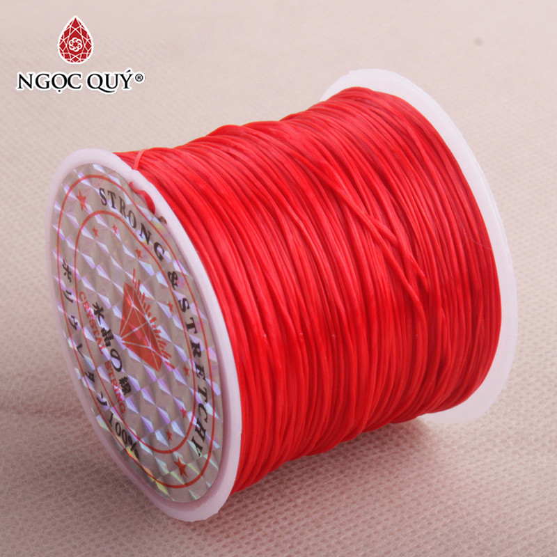 Ảnh Cuộn dây thun đan vòng chuyên dụng 60m - Ngọc Quý 3