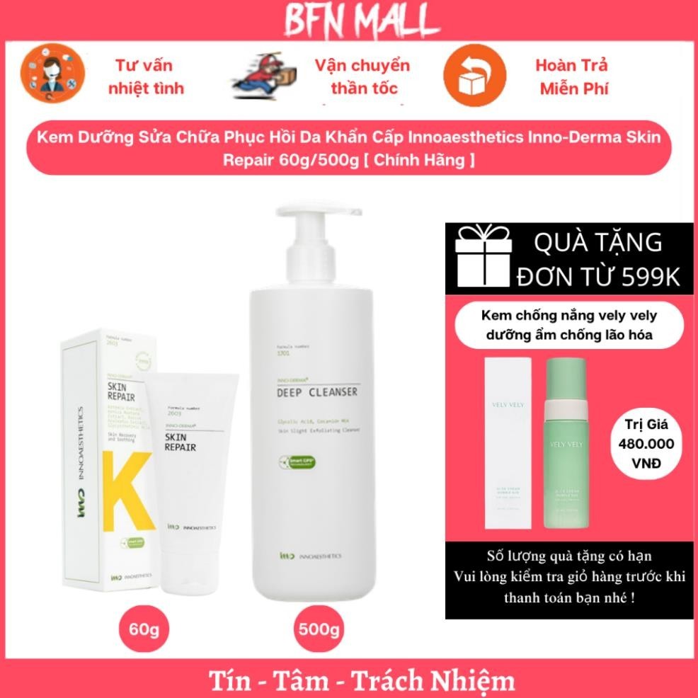 Kem Dưỡng Sửa Chữa Phục Hồi Da Khẩn Cấp Innoaesthetics Inno-Derma Skin ...