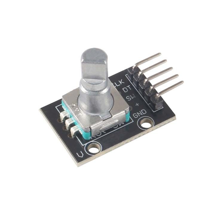 Module Volume Xoay Rotary Encoder KY-040 Núm Xoay Vô Cực Có Nút Nhấn ...