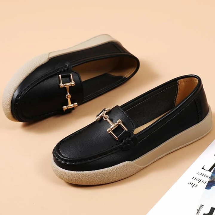 Giày Lười Nữ BALIA, Giày Nữ Da Mềm BA321, Giày Bệt Nữ Mũi Tròn Size 35 - 40