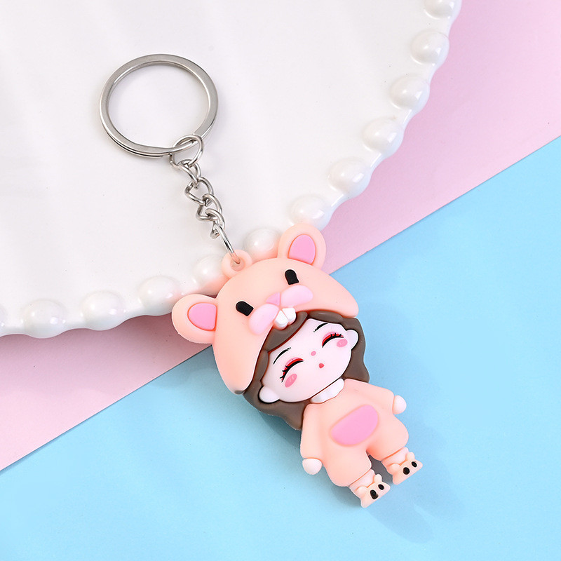 3 Móc Khóa Cosplay 12 Con Giáp Dễ Thương