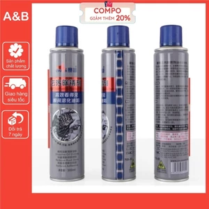 Chai chống rỉ dầu rửa xích xe đạp cylion - Bình x*ịt vệ sinh chi tiết xe chất lượng OKAMAS