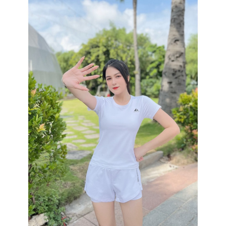 (Có túi sườn)Bộ thể thao nữ bộ tập gym yoga aerobic nữ set đi bơi bộ naqi co giãn thoải mái
