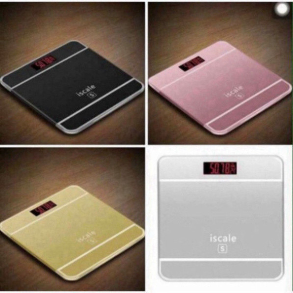 Cân Sức Khỏe Điện Tử Chính Hãng ISCALE SE 150kg Màn Hình LCD Rõ Nét Kính Cường Lực Cao Cấp Thiết Kế Gọn Nhẹ CERAVE,  CÂN
