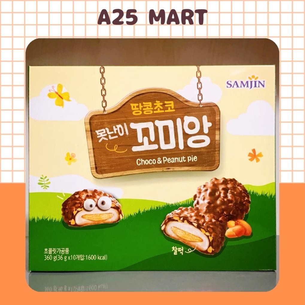 Bánh Mochi Socola Samjin Hàn Quốc Hộp 360g (36g x 10 Cái) | Shopee Việt Nam
