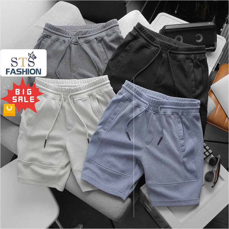 Quần short thun New Basic, Vải thun vải pique với mắt dệt hình thoi tạo hiệu ứng bắt mắt. Thấm hút tốt, thoáng mát,bền