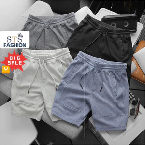 Quần short thun New Basic, Vải thun vải pique với mắt dệt hình thoi tạo hiệu ứng bắt mắt. Thấm hút tốt, thoáng mát,bền