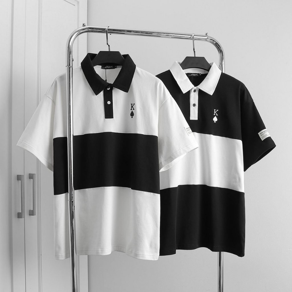 Áo Thun Oversize Poker, Chất liệu Cotton khô, 100% cotton dệt gân nhỏ, thấm hút tốt, co giãn mềm mại, STS0211