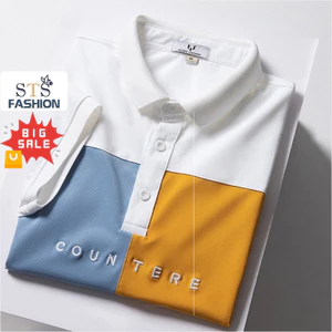 Áo thun POLO nam Marc Coun, thun cá sấu poly form suông dễ phối đồ, chống nhăn, thoáng mát -STS0133