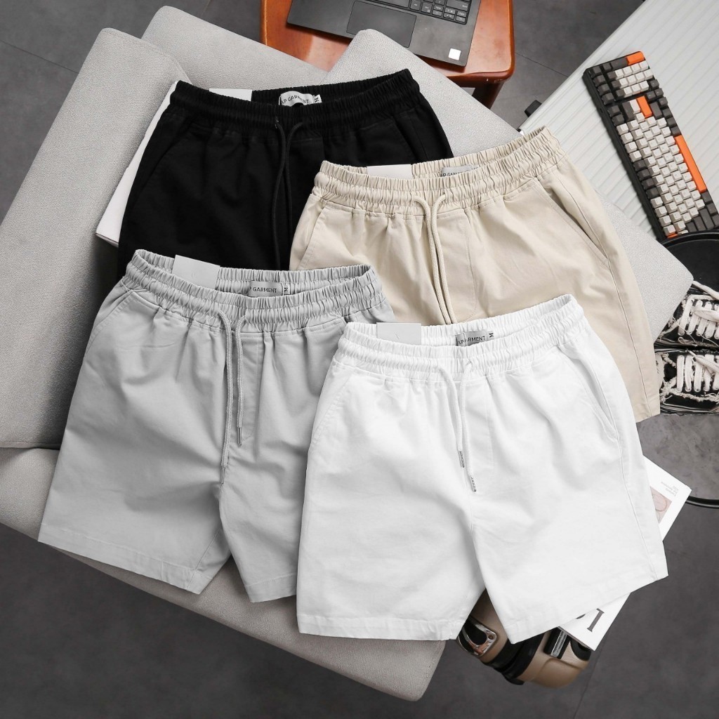 (Hàng Đẹp) Quần Short Kaki Nam Lưng Thun,chất vải mềm mịn, co giãn, thể thao thời trang, hàng cao cấp P0188