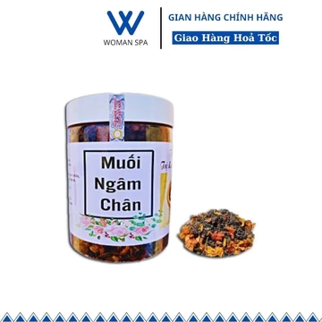Muối Ngâm Chân Thảo Dược Hũ 500g Dùng Ngâm Chân Thư Giãn Giảm Đau Mỏi Chân Ngủ Ngon.