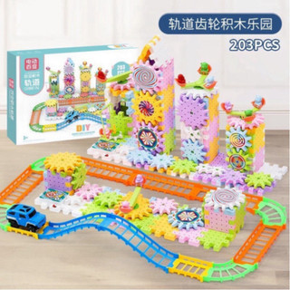 Đồ chơi lắp ráp động cơ bánh răng mẫu mới 2024 - có thể chuyển động cho bé tùy ý sáng tạo theo ý thích