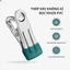 MÓC KẸP TREO ĐỒ ĐA NĂNG THÉP KHÔNG GỈ - Treo Khăn Quần Áo Tất Vớ Tiện Lợi