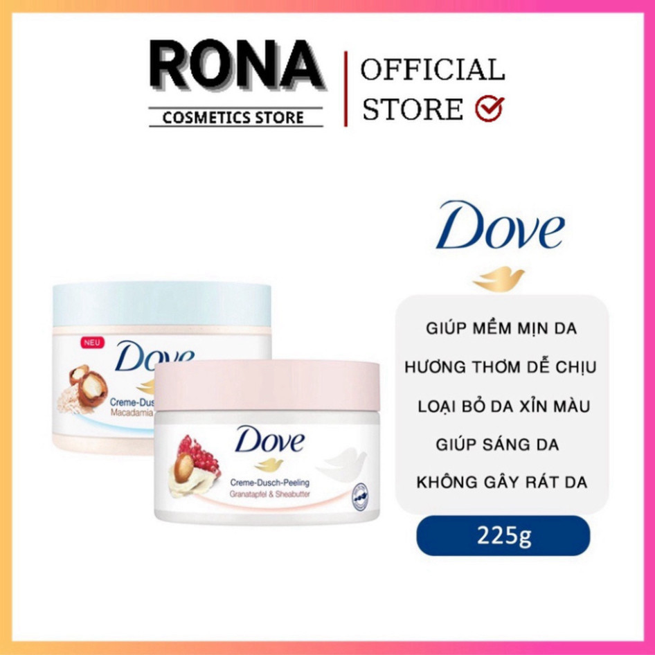 Thiết Kế Của Tẩy Da Chếtoàn Thân Dove Exfoliating Body Polish Mềmịn Da Tiêu Chuẩn