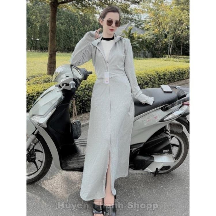 Áo Chống Nắng Toàn Thân Nữ From Dài Rộng Chất Vải Umi Hàn UPT50+ Chống Tia UV Chất Liệu Vải Co Giãn - Samca Fashion