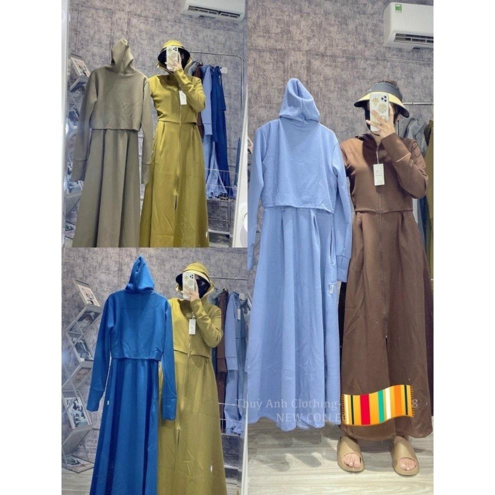 Áo Chống Nắng Toàn Thân Nữ From Dài Rộng Chất Vải Umi Hàn UPT50+ Chống Tia UV Chất Liệu Vải Co Giãn - Samca Fashion