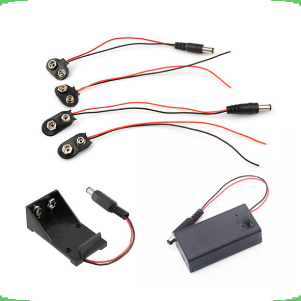 [Giá bán sỉ] Đế ra dây pin vuông 9V