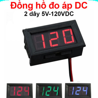 Đồng hồ đo áp DC 2 dây 5V - 120VDC