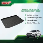 Thảm lót cốp 3D xe FORD TERITORY 2023+ chính hãng Việt Nam Thảm đúc HUVI CAO CẤP KHÔNG MÙI - KHÔNG ẨM MỐC - DỄ VỆ SINH — ảnh 3
