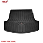 Thảm lót cốp 3D xe TOYOTA VIOS 2018+ chính hãng Việt Nam Thảm đúc HUVI CAO CẤP KHÔNG MÙI - KHÔNG ẨM MỐC - DỄ VỆ SINH — ảnh 5