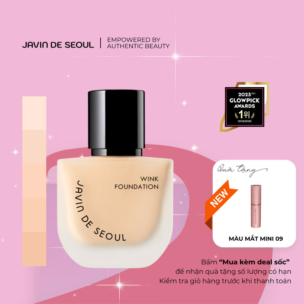 [JAVIN DE SEOUL] Kem nền dạng lỏng Javin De Seoul Wink Foundation kiềm ...